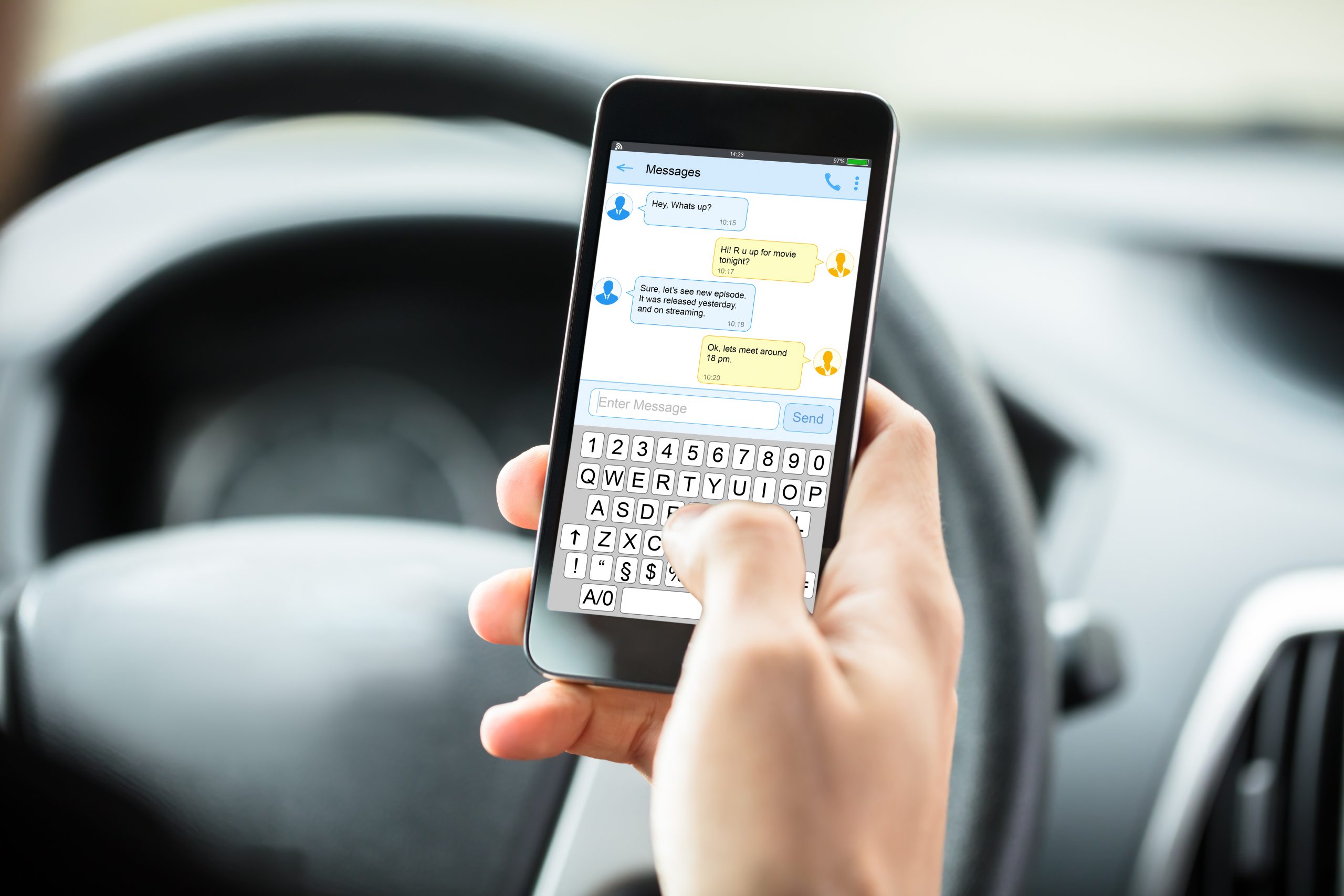 Effectiveness of a Text Message Intervention to Reduce Texting While Driving Among Targeted Young Adults: A Randomized Controlled Trial