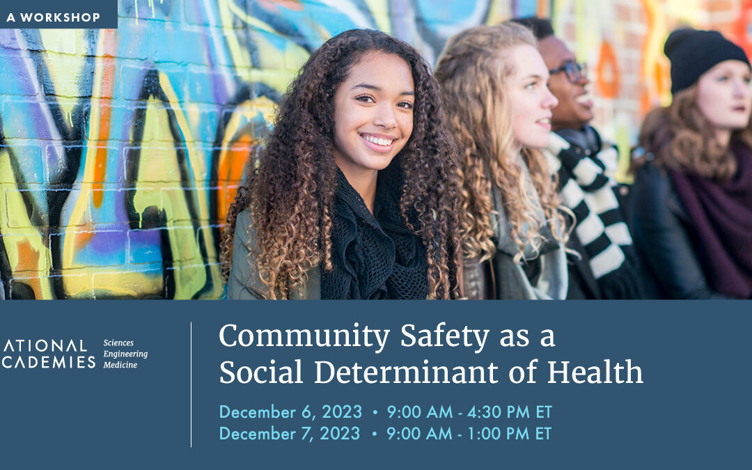Community Safety as a Social Determinant of Health: A Workshop