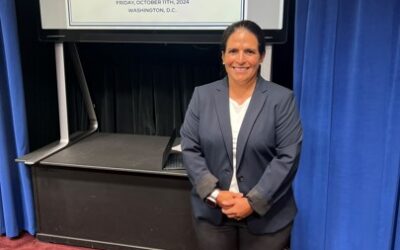 Laura Vargas presents at first ever White House Roundtable for addressing gun violence in Latino Communities