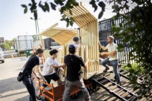 Innovative Solar-Powered Bus Shelter Brings Cool Relief to Urban Heat Islands