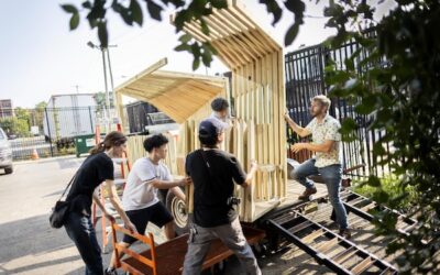 Innovative Solar-Powered Bus Shelter Brings Cool Relief to Urban Heat Islands