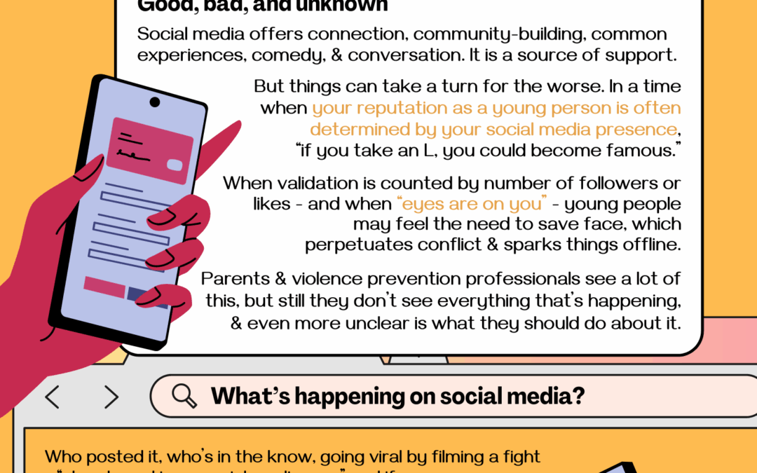 What We Learned from Violence Prevention Professionals about Social Media